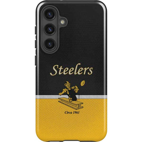 NFL Pittsburgh Steelers Vintage Galaxy S24 Impact Case
